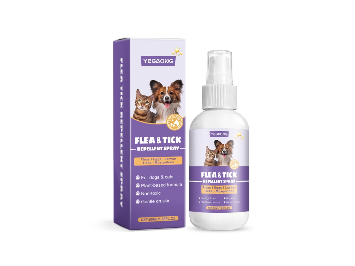 Spray antiparasitario externo para perros y gatos