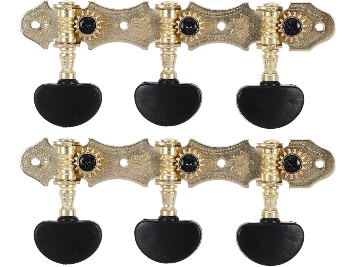Clavijeros Universales De Metal Para Guitarra Acústica, Juego De 3 Llaves Precisas Para Guitarra Folk.