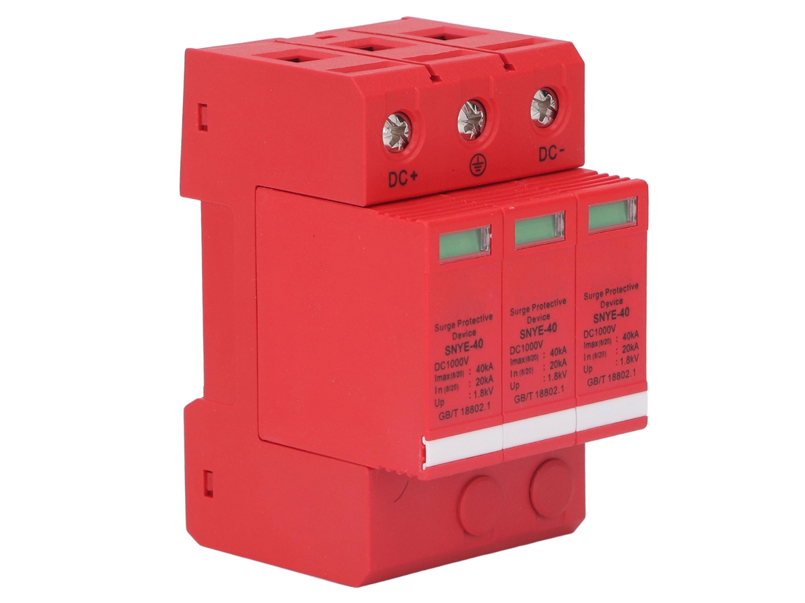 Caja Combinadora Protectora De Olas 40ka Dc1000v 3p Dispositivo De Protección Contra Sobretensiones