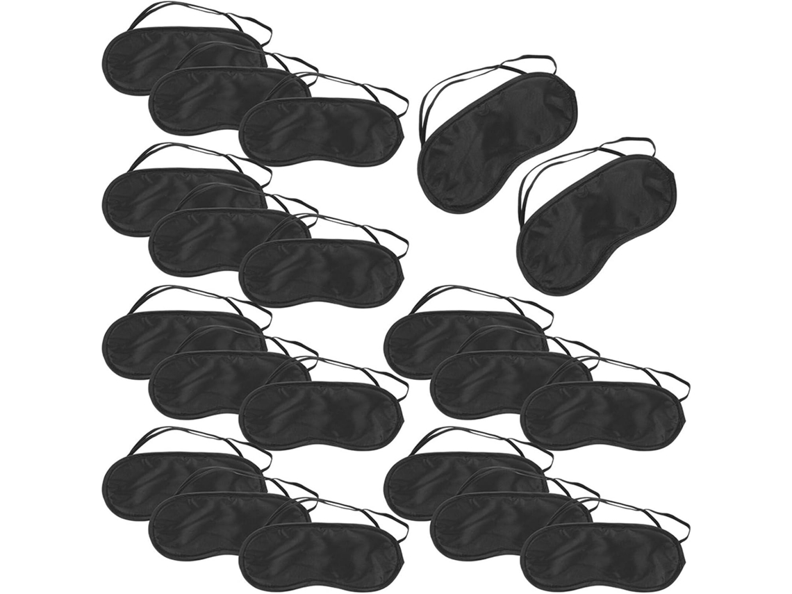 Antifaces Desechables Para Ojos (35 Unidades), Diadema Para Dormir Con Elástico Para Viajes Y Siestas.