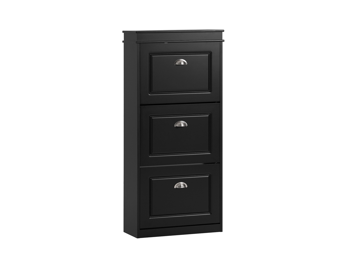 Zapatero SOBUY FSR94-SCH (53 x 24 x 117 cm - MDF - Negro)