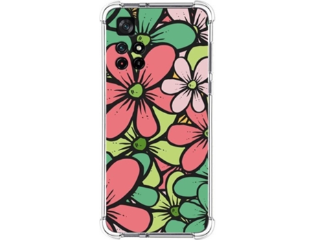 Carcasa Xiaomi POCO M4 Pro 5G TUMUNDOSMARTPHONE Dibujos Antigolpes Flores 02 Multicolor