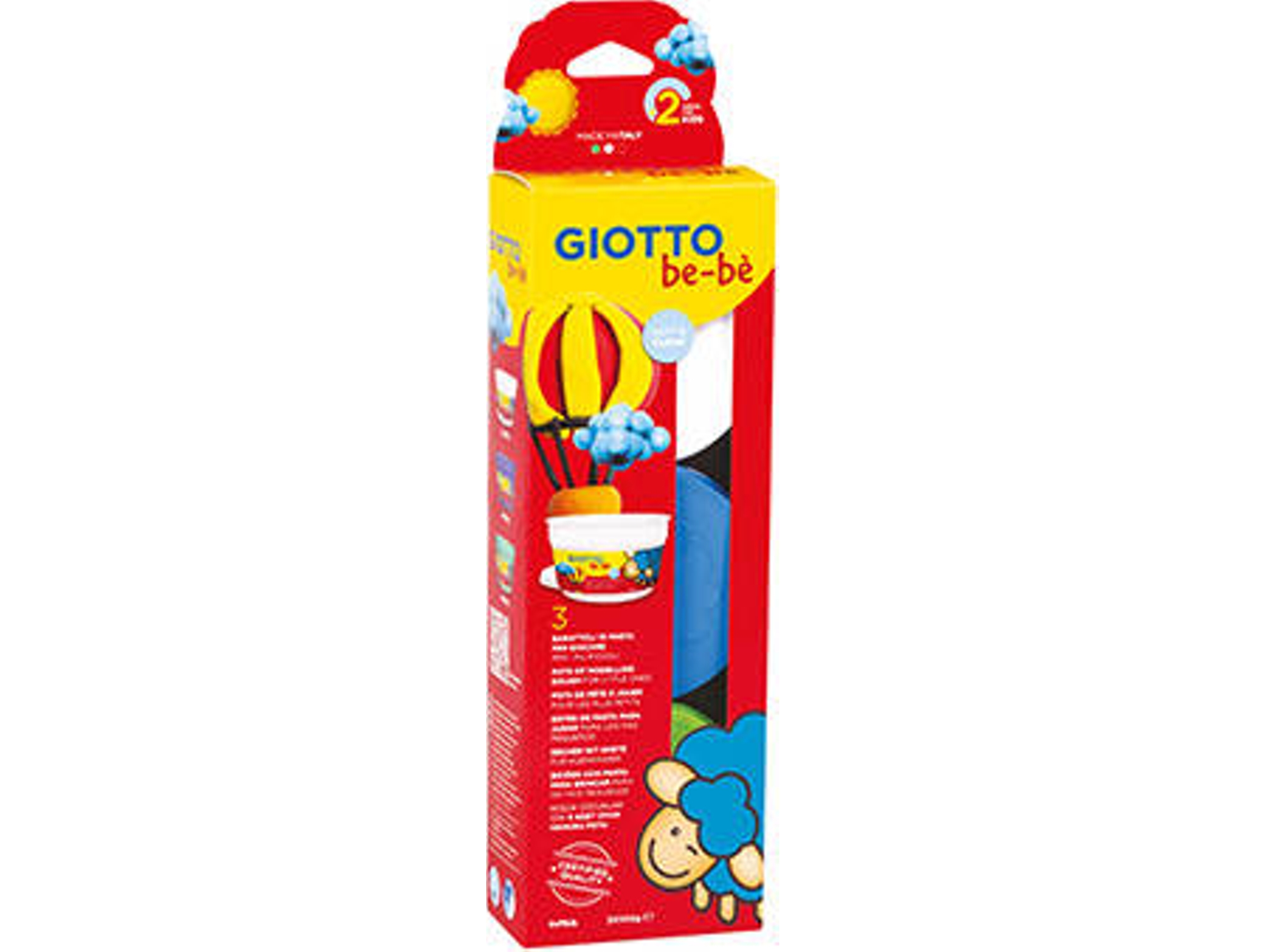 Plastilina GIOTTO Be-Be (100 g - 3 und)