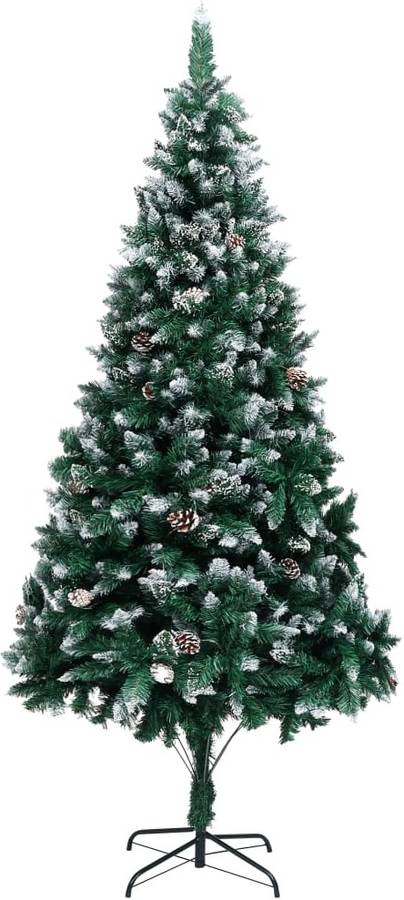 Árbol de Navidad VIDAXL (PVC - Acero - 210 cm)