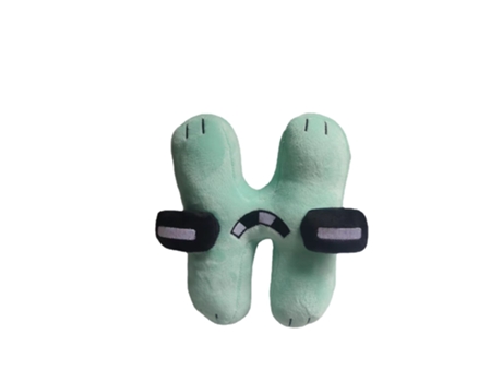 Peluche HXDZFX Letra H 24 Cm