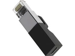 Adaptador Usb-c A Ethernet, Cable Rj45 Macho, Conexión Directa Gigabit.