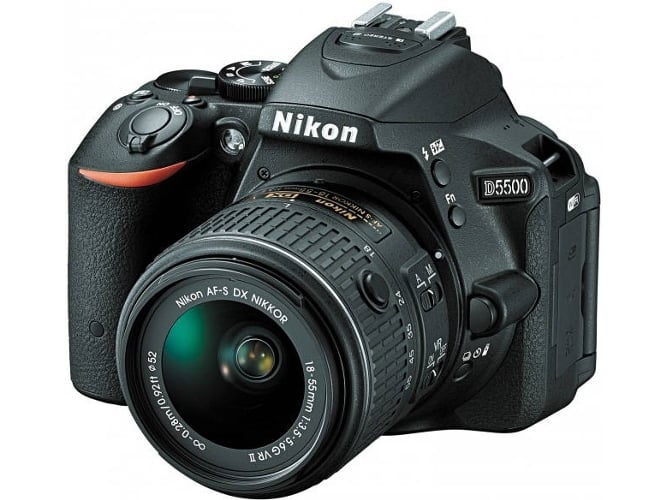 Kit Cámara Réflex NIKON D5500 + AF-S DX NIKKOR 18-55mm (24.2 MP - ISO: 100 a 25600)