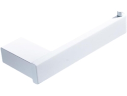 Accesorio de baño: Elegante portarrollos de papel higiénico de acero inoxidable con un diseño refinado. Gokoco