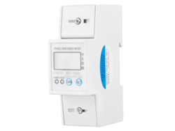 Medidor Eléctrico Digital Monofásico De 220 V Y 10 (40) A Para Riel Din Kwh Con Rs485