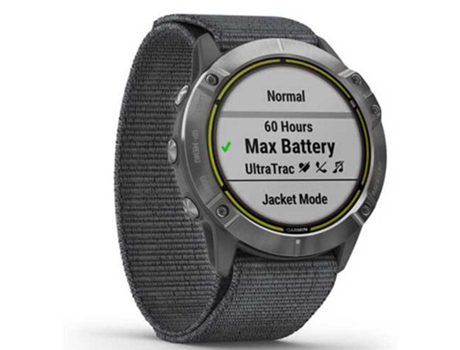 Reloj Deportivo Enduro GARMIN (Bluetooth - Hasta 50/65 días de autonomía con energía solar - Gris)