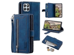 25-26 Compatible For Honor X6b 4g Case Pu Leather Phone Cover With Zipper Wallet 9 Card Slots