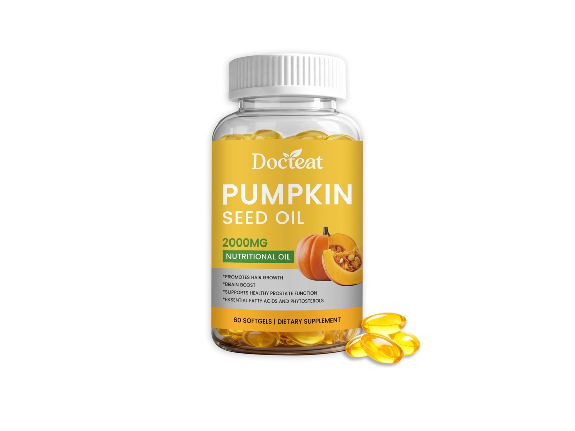 Cápsulas blandas de aceite de semilla de calabaza Worten