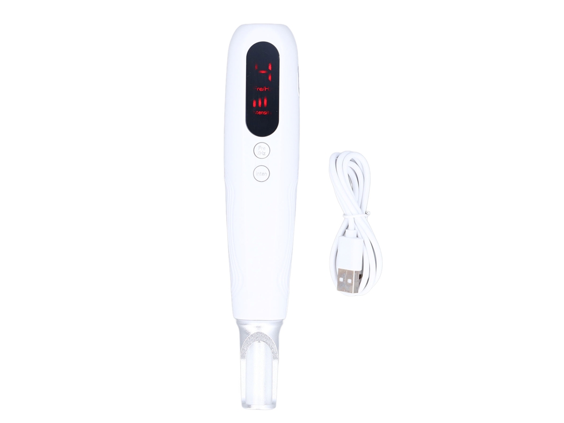 Caneta Para Remoção De Sardinhas E Manchas Escuras Com Iluminação Vermelha 9 Marchas De Frequência 4 Marchas De Energia