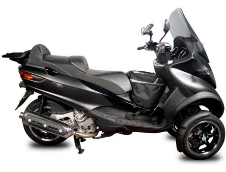 Fixación SHAD Traseira Top Master Piaggio Mp3 500 Sport/Bus Negro