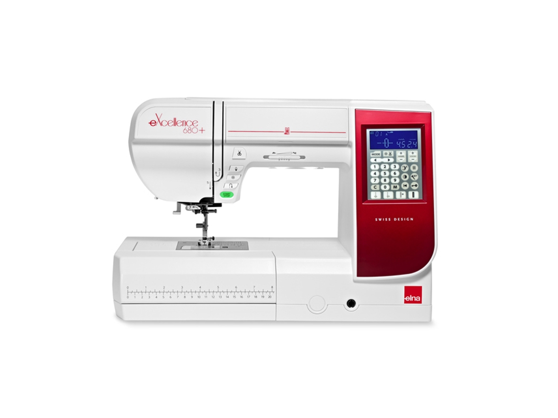 Máquina De Coser Elna Excelence 680+
