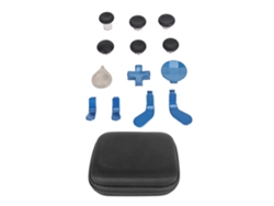 Kit De Sticks De Polegar De Reposição Magnética Metálica Sensível Para Xbox One Elite Series 2 Azul