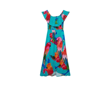 Vestido DESIGUAL Mujer (Multicolor - XS)