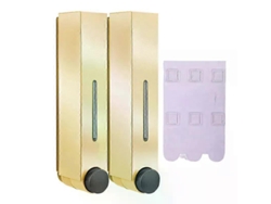 Interhasa! Dispensador De Jabón Líquido De Pared Para Ducha, Jabón Líquido, Champú, Jabón Líquido Y Detergente Para Baño Rosewell