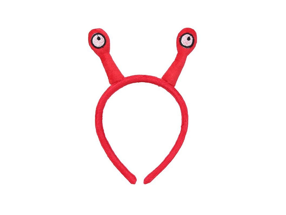 Diadema Con Forma De Tentáculo De Caracol Para Niñas Y Mujeres, Accesorio De Ropa Rojo