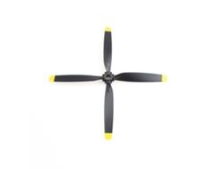 2 Pcsxk A280 P-51 Mustang 560mm Rc Airplane Spare Parts Accessories Plastic 4-blade Propeller