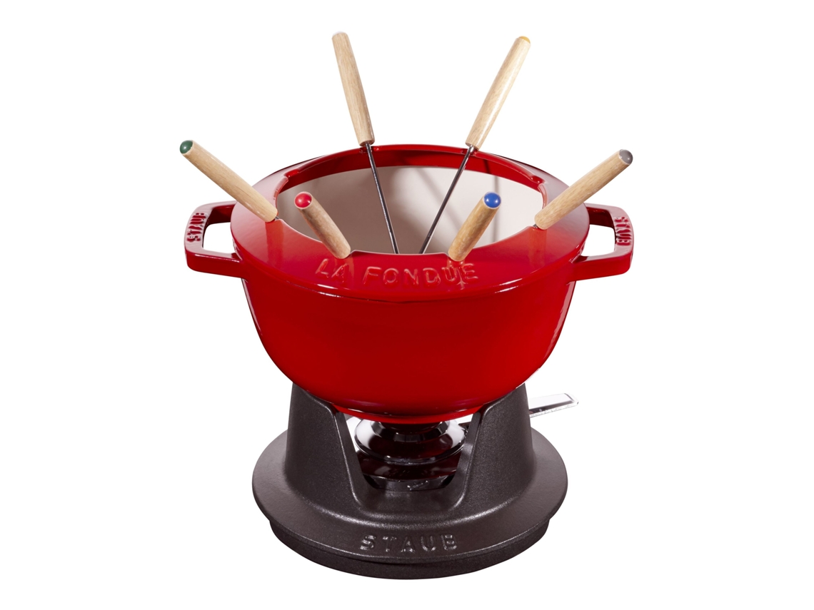 Juego de fondue 20 cm, Cereza STAUB