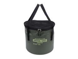 Cubo De Malla Plegable Con Bolsa De Drenaje Portátil Para Acampar, Pescar Y Lavar Ropa De Forma Ecológica.