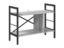 Librería Sonoma Grey con madera procesada MAISON EXCLUSIVE (75x30x58,5 cm)