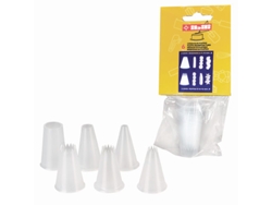 Set 6 cornetes plástico IBILI