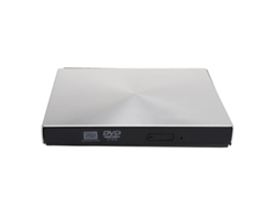 Unidad óptica externa USB 3.0 Grabadora de DVD para computadoras de escritorio y portátiles Windows 98 ME 2000 XP Gris Plata Digitallab