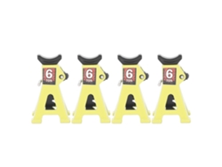 4 Soportes Ajustables Para Minijack, Aleación De Aluminio, Escala 1/24, Para Coche Rc Scx24, Amarillo