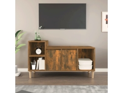 Mueble Tv 100 x 35 x 55 cm Madera Procesada Roble Ahumado - Derivados