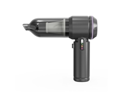 Aspiradora de mano inalámbrica para coche, color negro, portátil, con potente succión de 17000 Pa, ideal para la limpieza exterior del coche y el hogar.