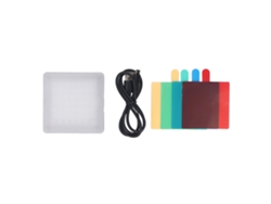 Ycy-luz Led Portátil Para Cámara Con Control Táctil Para Grabación De Video Y Fotografía Multicolor