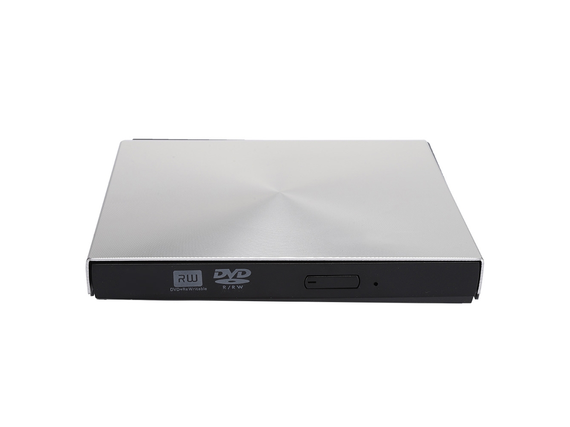 Unidad Óptica Externa Usb3.0 Grabador Dvd Para Win98/me/2000/xp Gris Plateado