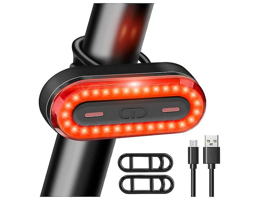 Luz trasera de bicicleta YIZHOOD DES1063 (negra)