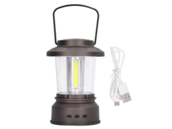 Rebe-lámpara De Camping Con Altavoz Bluetooth Al Aire Libre Estilo Retro Luz Amarilla Ip65 Usb 2 Modos