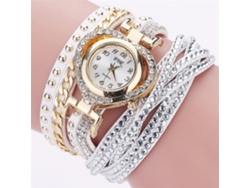 Reloj De Pulsera Analógico De Cuarzo Para Mujer, Duradero Y A La Moda - Azul