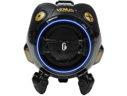 Mini altavoz Bluetooth Venus Altavoz subwoofer inalámbrico negro Yemaesre