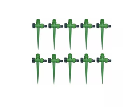 Pincho porta aspersor rosca superior hembra 1/2 y macho 3/4 en el mismo producto. Pack 10 unidades.