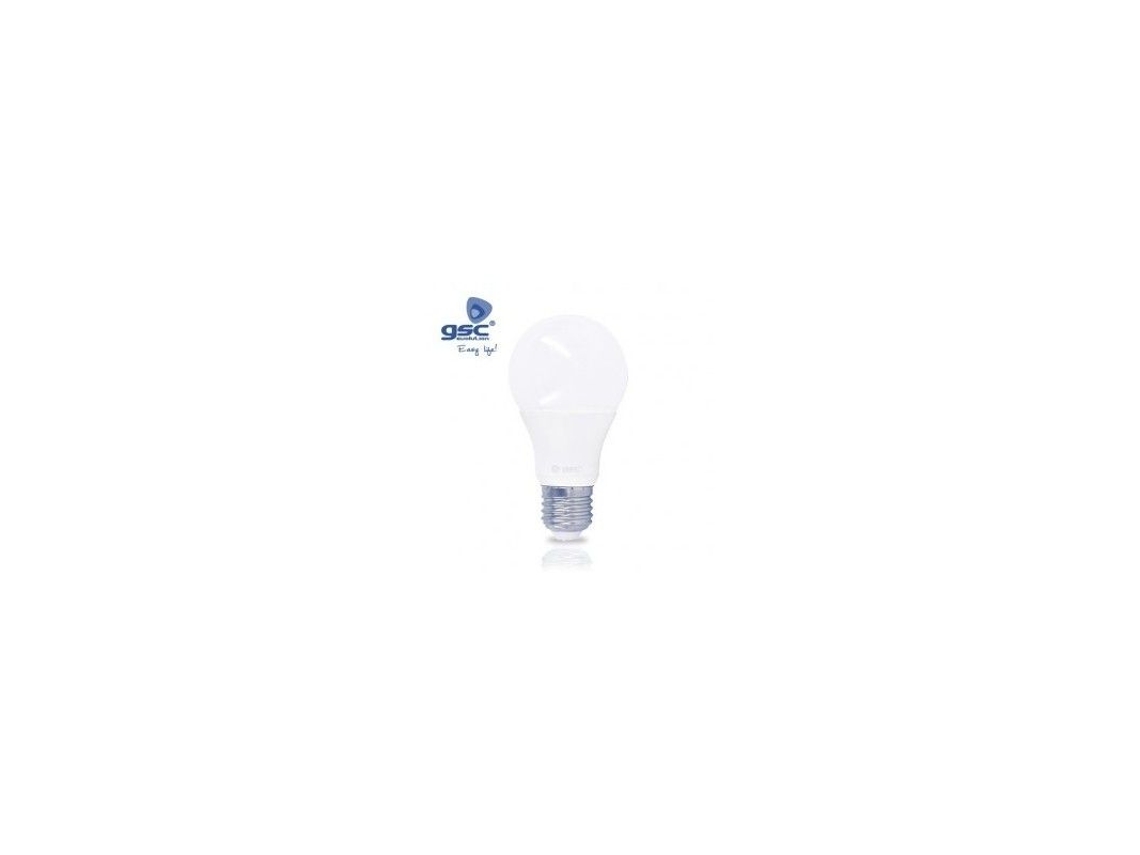 Bombilla LED estándar E27 8w 270º 6000k Gsc