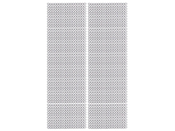 Corrente de Alumínio para Diy Colar Pulseira Joia Fio Torcido 10m Prata Preto
