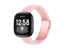 Correa Resina Luxury Rosa Fitbit by Google Versa 2