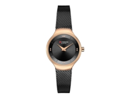 Reloj De Cuarzo Informal Para Mujer Con Correa De Malla Milanesa De Acero Inoxidable.