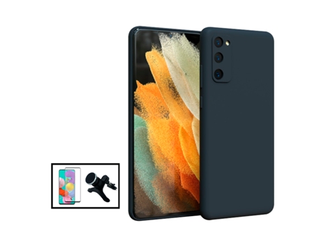Kit De Película De Vidrio Templado De Cubierta Completa 5D Soporte Magnético Para Coche Reforzado Con Silicona Líquida PHONECARE Para Samsung Galax...
