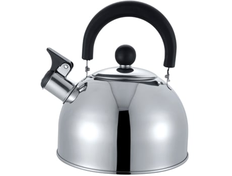 Tetera Acero 2,5L C/Silbador Apto Para Gas,Vitro,Inducc.,Elec