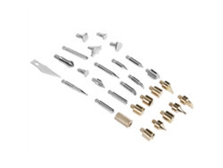 Kit De 28 Puntas Para Pirograbado En Madera - Herramienta De Pirograbado