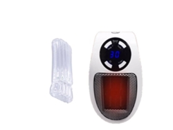 Calentador eléctrico Calentador espacial 220V 500W Mini ventilador calentador de pared para máquina de estufa de oficina en casa sin caja-500W