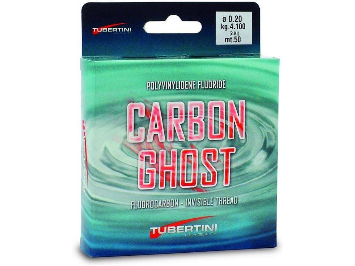 Línea de Pesca de fluorcarbono TUBERTINI Carbon Ghost (0.200 mm - 0,10 mm)