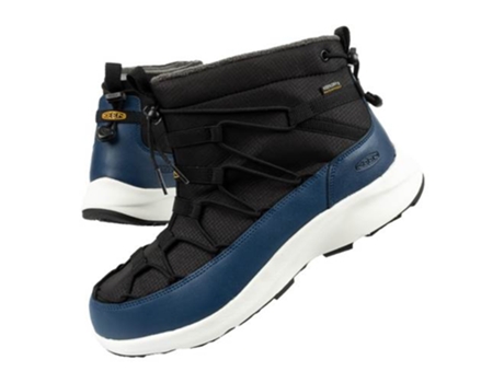 Botas KEEN de Cuero natural para Hombre (Negro - 45)