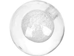 Lámpara De Pared Y Colgante Moderna De Cristal Esférico G9 De 100 Mm.